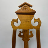 Brown Wood Decorative Easel to Display Artwork