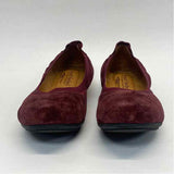 Josef Seibel Size 38-7 Women's Burgundy Solid Flats Shoes