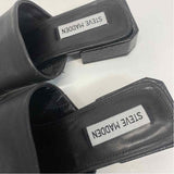 Steve Madden Size 7 Women's Black Solid Slide Sandals