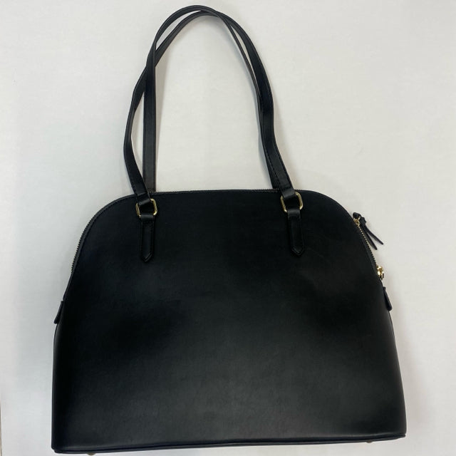 Adrienne Vittadini Black Solid Shoulder Handbag Treasures Upscale Consignment Adrienne Vittadini Black Solid Shoulder Handbag Treasures Upscale Consignment