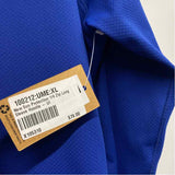 Title Nine Size Xl Women's Blue Solid Hoodie Activewear Top