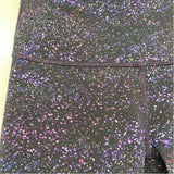 Lululemon Size 4 Women's Black-Purple Pattern Capri Leggings Activewear Pants