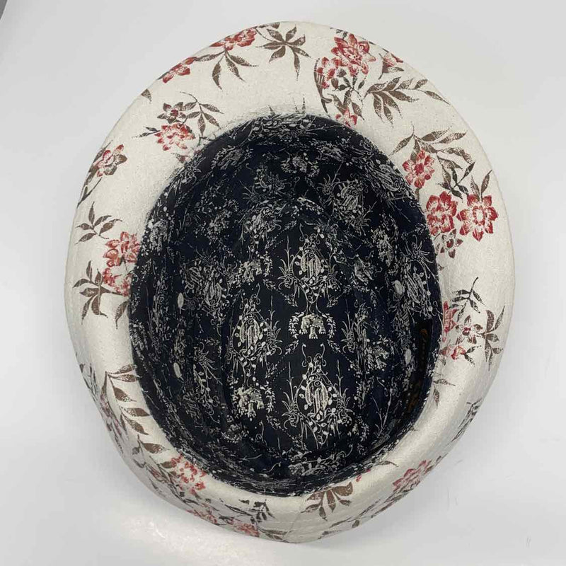 Goorin White-Multi Floral Fedora Hat