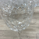 Set of 8 Athantis Clear Lead Crystal Glassware