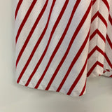 Michael Stars Size XS White- Red Striped Sleeveless Dress