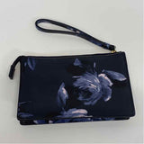 Kate Spade Navy-White Floral Clutch