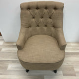 Tweed Brown Solid Chair