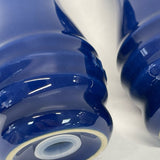 Le Creuset Blue Ceramic Salt & Pepper Shakers