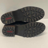 Rieker Size 40-9.5 Women's Black Solid Biker Booties