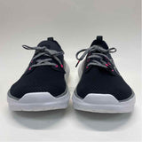 Oofos Size 8.5 Women's Black Solid Lace Up Sneakers