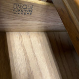 Unique Furniture Makers High Boy Brown Wood Dressers/Chest