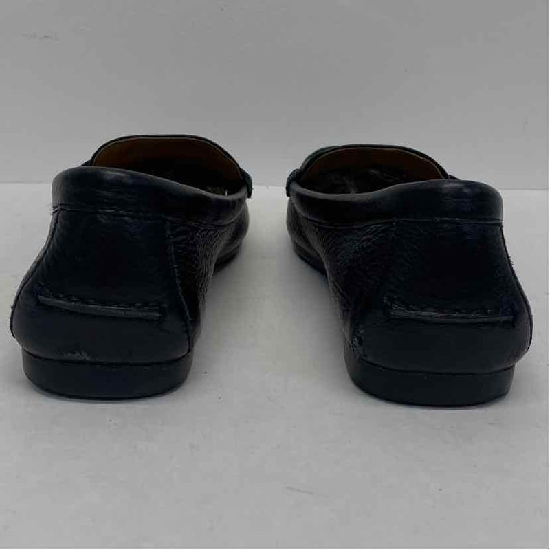 Coach Size 9 Women's Black Pebbled Loafer Flats