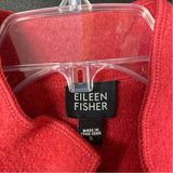 Eileen Fisher Women's Size S Coral Solid Zip Up Jacket