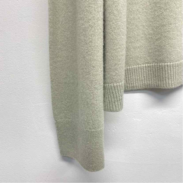 Jenni Kayne Size XXL Women's Light Green Solid Pullover Sweater