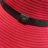 Wallaroo Solid Red Fabric Hat