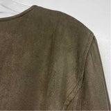 J.Jill Women's Size M Brown Solid Overcoat Coat