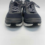 Gdefy Size 8.5 Women's Gray Color Block Lace Up Sneakers