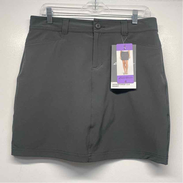 Eddie Bauer Size 4 Women's Dark Gray Solid Pencil Skort