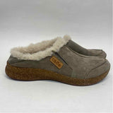 Taos Size 8 Women's Gray Solid Shearling Shoes