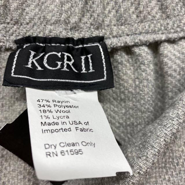 KGRII Women's Size 20 Gray Textured Pull On Pants
