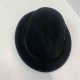 Goorin Bros Black Wool Solid Fedora Hat