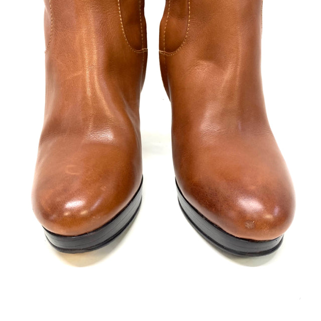 Cole Haan Size 5 Women's Caramel Solid High Heel Boots