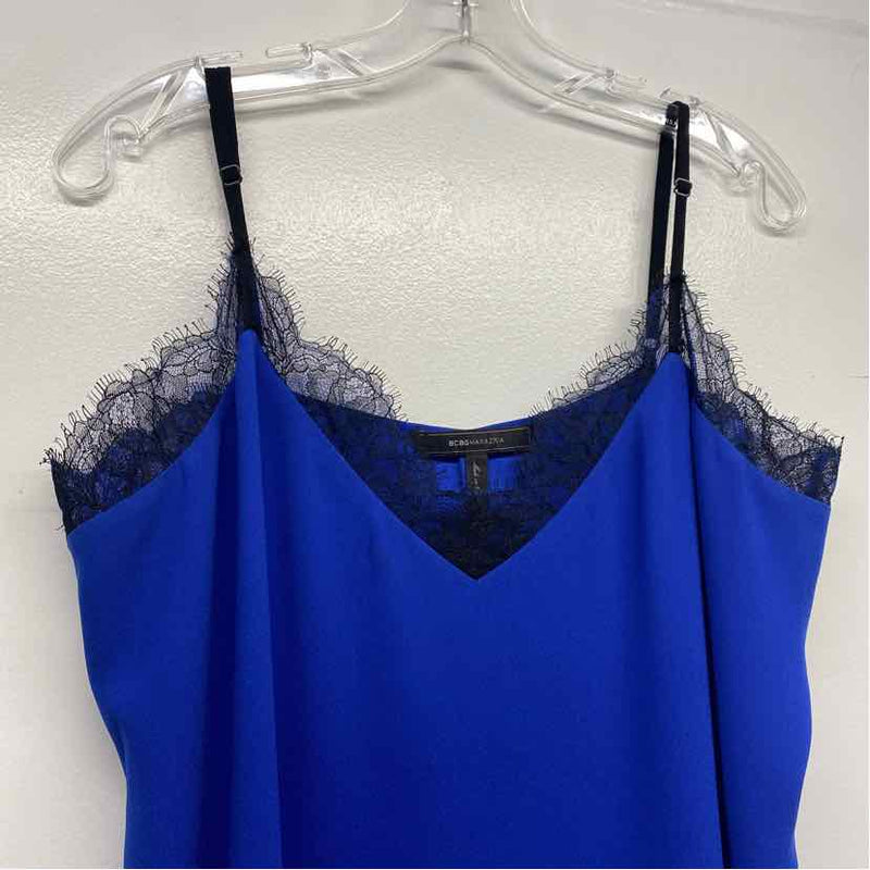 BCBGMaxazria Size L Women's Blue Solid Slip Dress – Treasures Upscale  Consignment