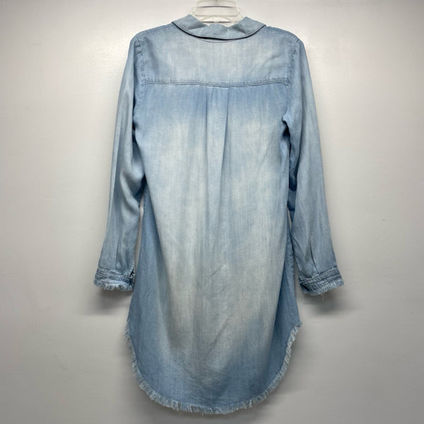 Bella Dahl Size S Women's Blue Washed Shirt Dress