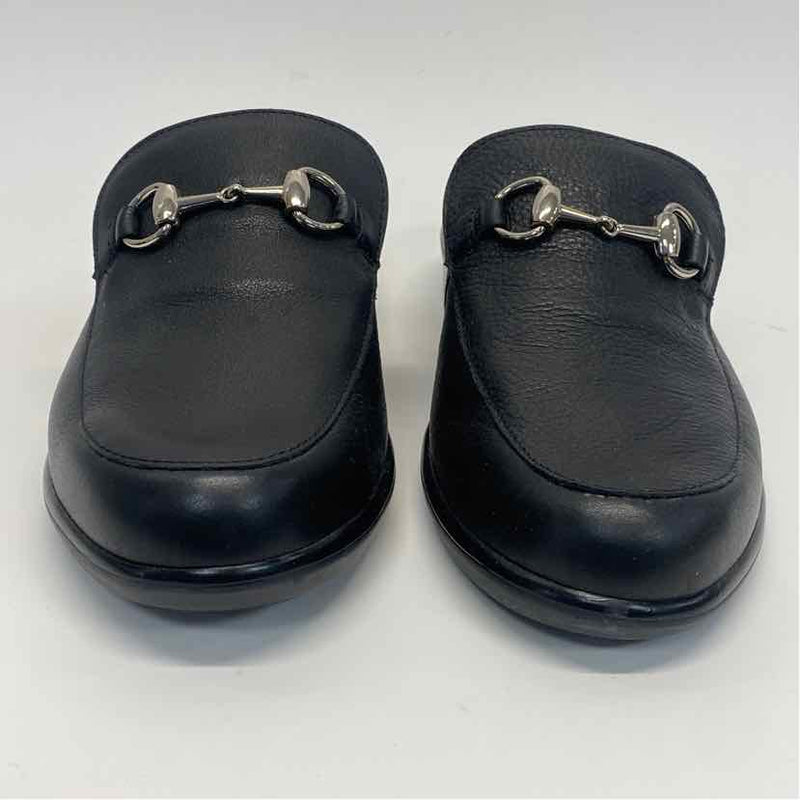 Naot Size 38-7.5 Women's Black Solid Slide Flats