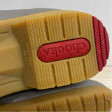 Chooka Size 8 Women's Light Gray Solid Rain Boots