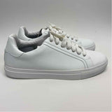 Nothing New Shoe Size 12 White Leather Solid Men's Men's Sneakers