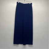 St. John Size 10 Women's Navy Solid Pull On Pants