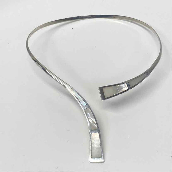 Mother of Pearl Sterling Silver Necklace