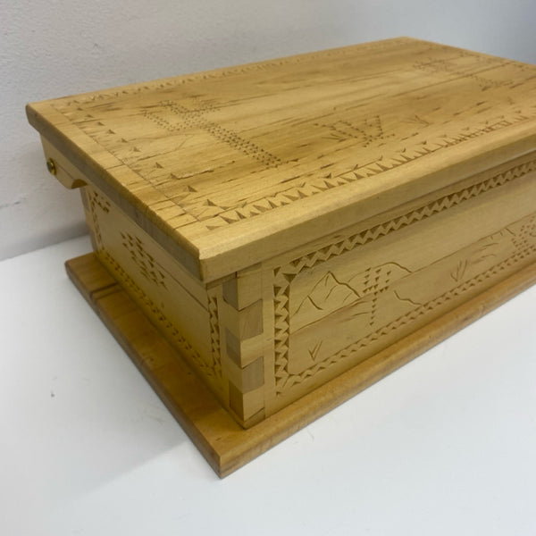 Handmade Natural Wood Box