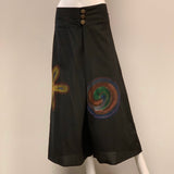 Pants faux skirt 3 buttons waist
