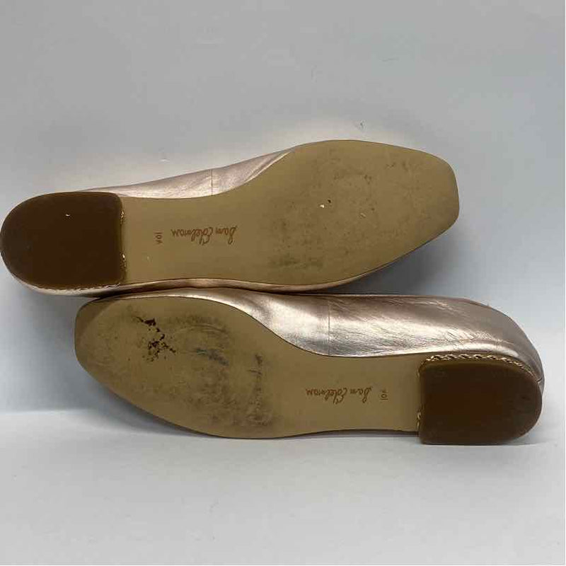 Sam Edelman Size 10.5 Women's Rose Gold Shimmer Ballet Flats Shoes