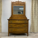 Antique Brown Wood Dressers/Chest