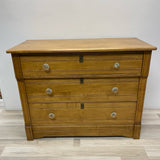 Antique Brown Wood Dressers/Chest- 3 drawer