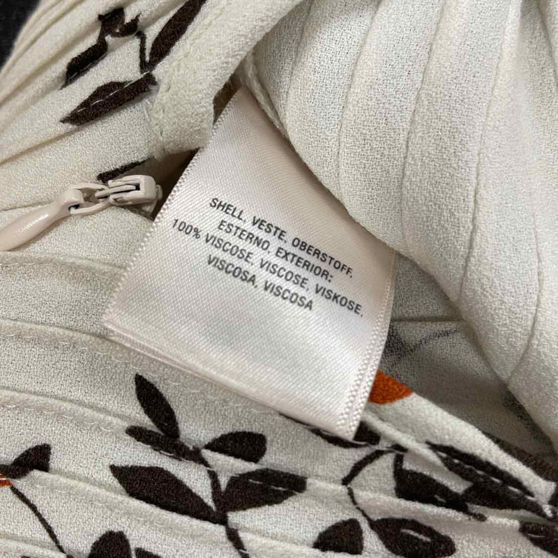 Elevenses - Anthropologie Size XS Women's Beige-Multi Pattern Pants Jumpsuit