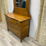 Antique Brown Wood Dressers/Chest