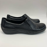 Clarks Collection Size 11.5 Women's Black Solid Slip On Shoes