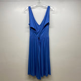 Loft Ann Taylor Women's Size S Light blue Solid Strappy Dress
