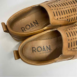 Roan By Bed Stu Size 8 Women's Brown Cut Out Slip On Shoes