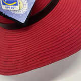 Wallaroo Solid Red Fabric Hat