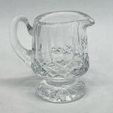 Waterford Lismore Pattern Clear Crystal Creamer