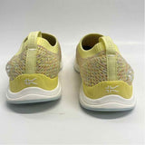 Kuru Size 8 Women's Yellow Tweed Slip On Shoes