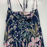 Vineyard Vines Size Xl Women's Blue-Pink Pattern Maxi Dress