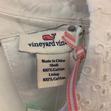 Vineyard Size 4-S Women's White Eyelet Dress