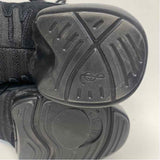 Very Fine Size 8.5 Black Sneakers Shoes