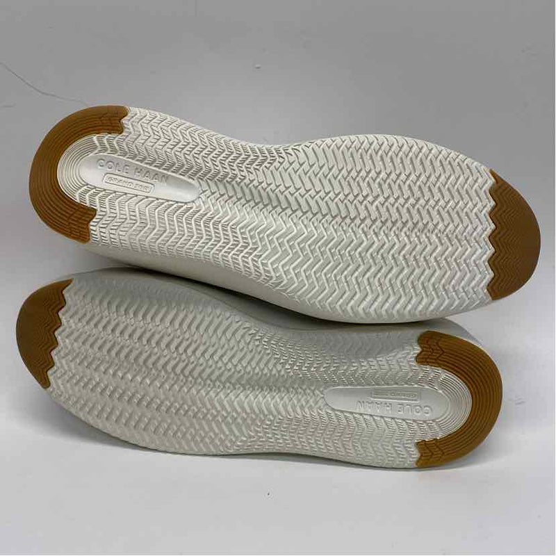 Cole Haan Size 7.5 Women's Beige-White Patchwork Lace Up Sneakers